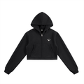 DNMS Dove Women's Cropped Zip-Up Hoodie