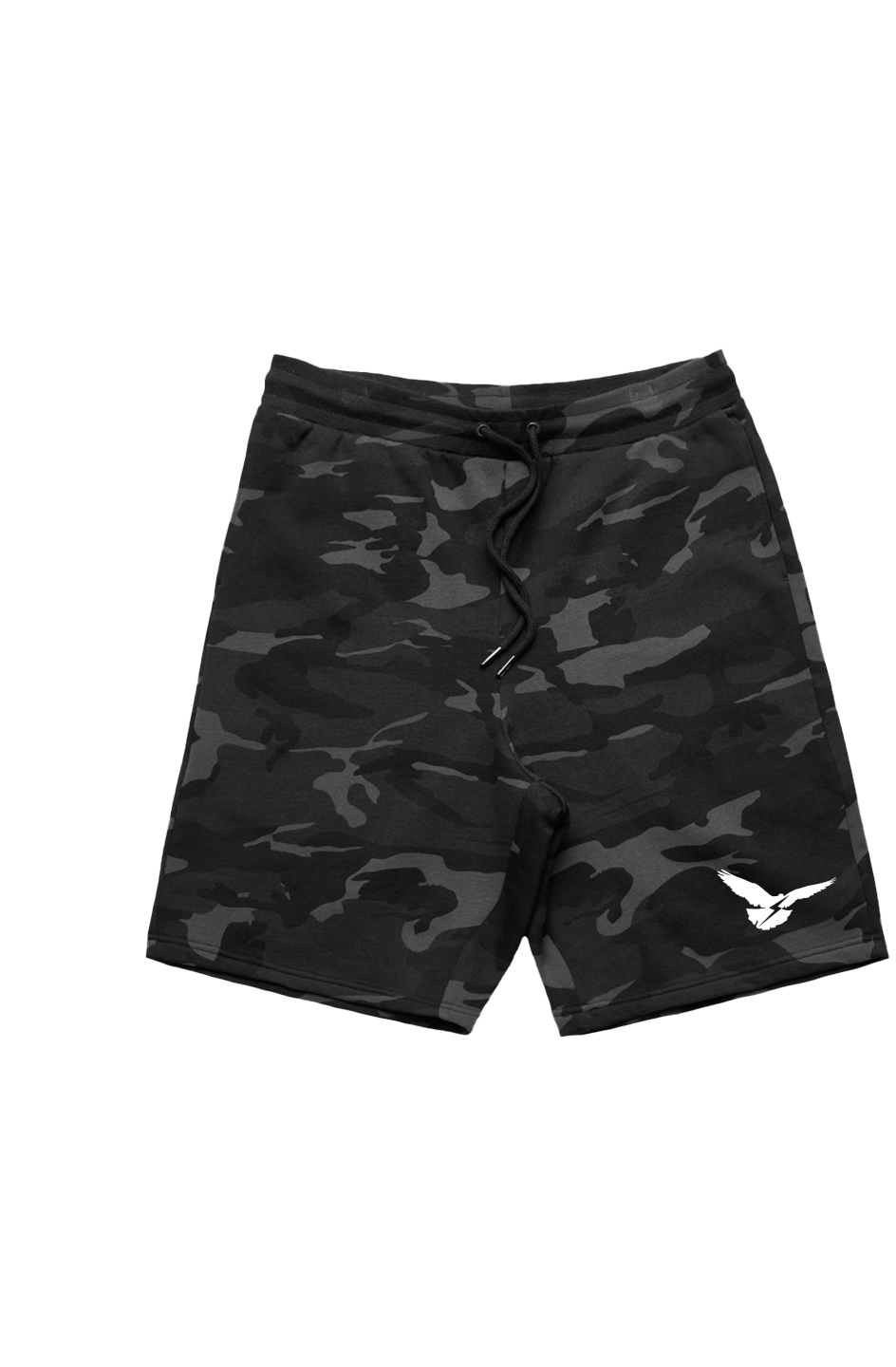 Dove-Bolt Camo Shorts