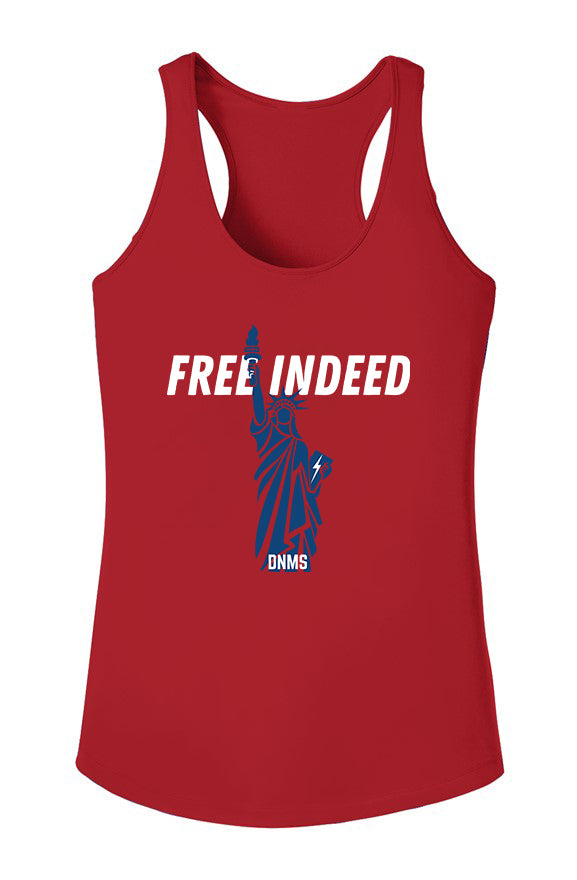 Free Indeed Womens Tank - Red