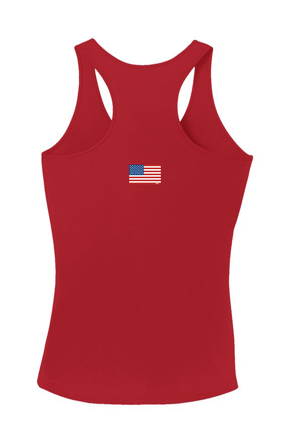 Free Indeed Womens Tank - Red