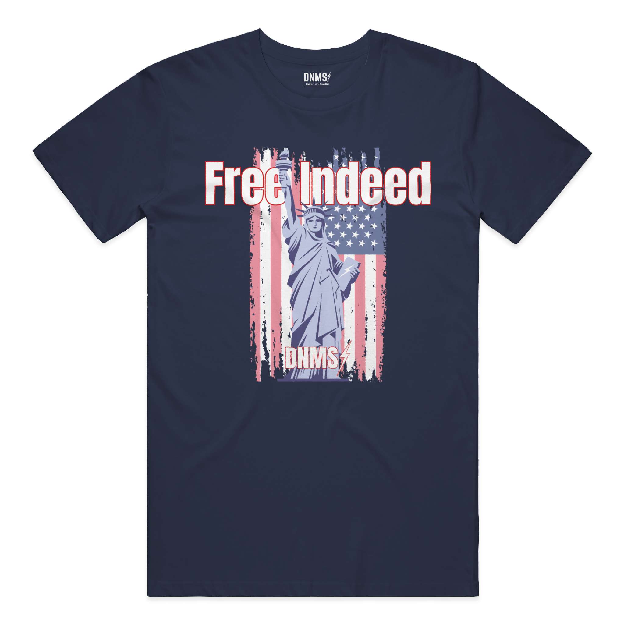 Free Indeed Liberty Flag Tee