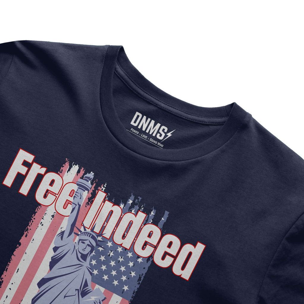 Free Indeed Liberty Flag Tee