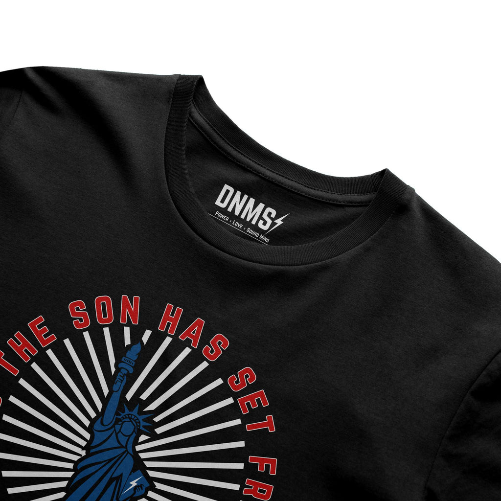 Is Free Indeed Libery Tee - Black