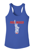 Free Indeed Women's Performance Tank - Blue