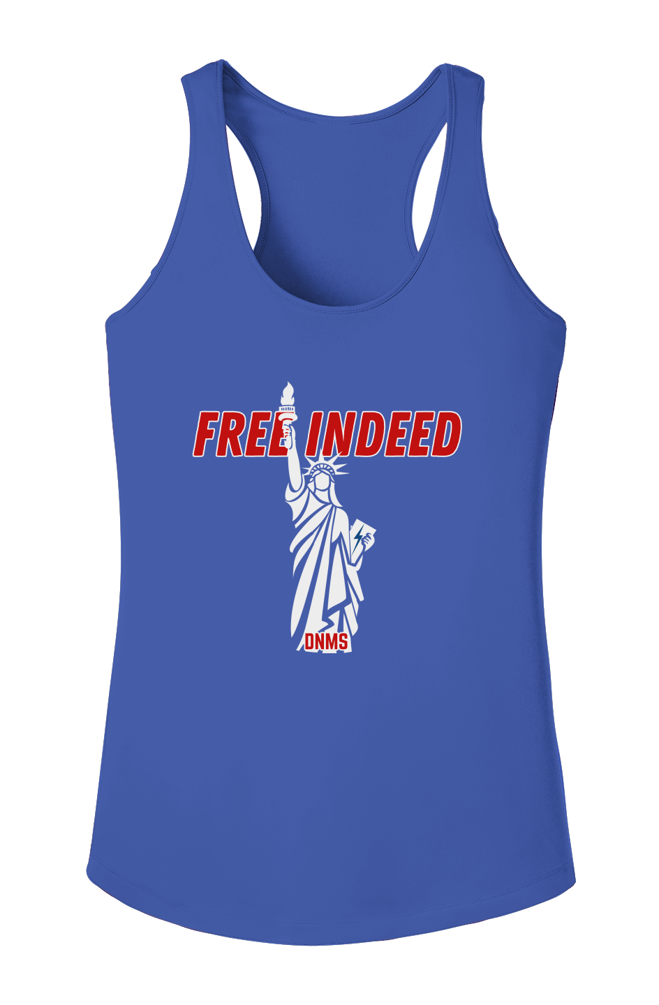 Free Indeed Women's Performance Tank - Blue