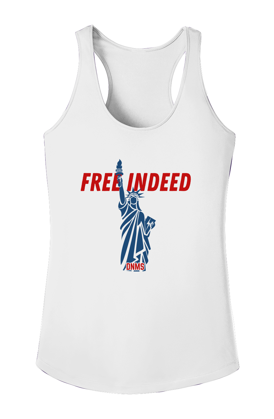 Free Indeed Women's Performance Tank - White