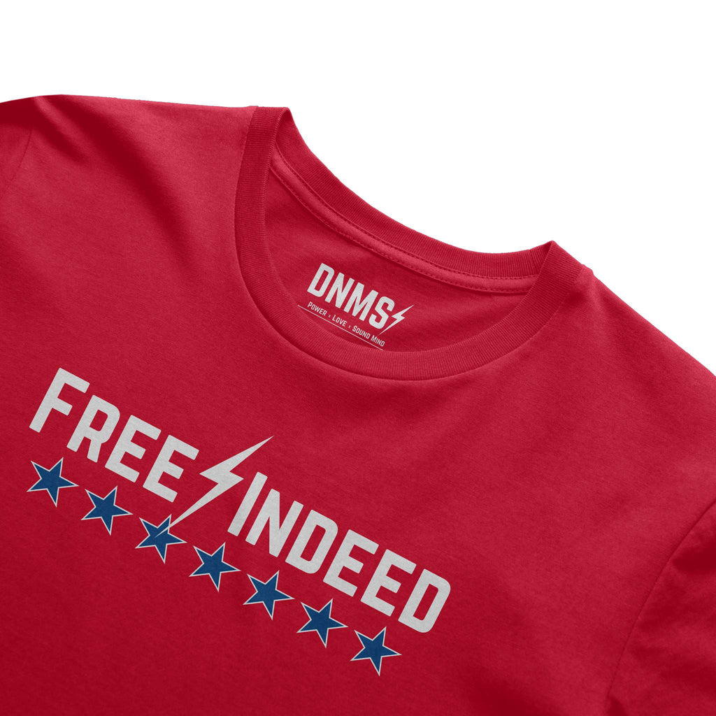 Free Indeed Victory Tee - Red