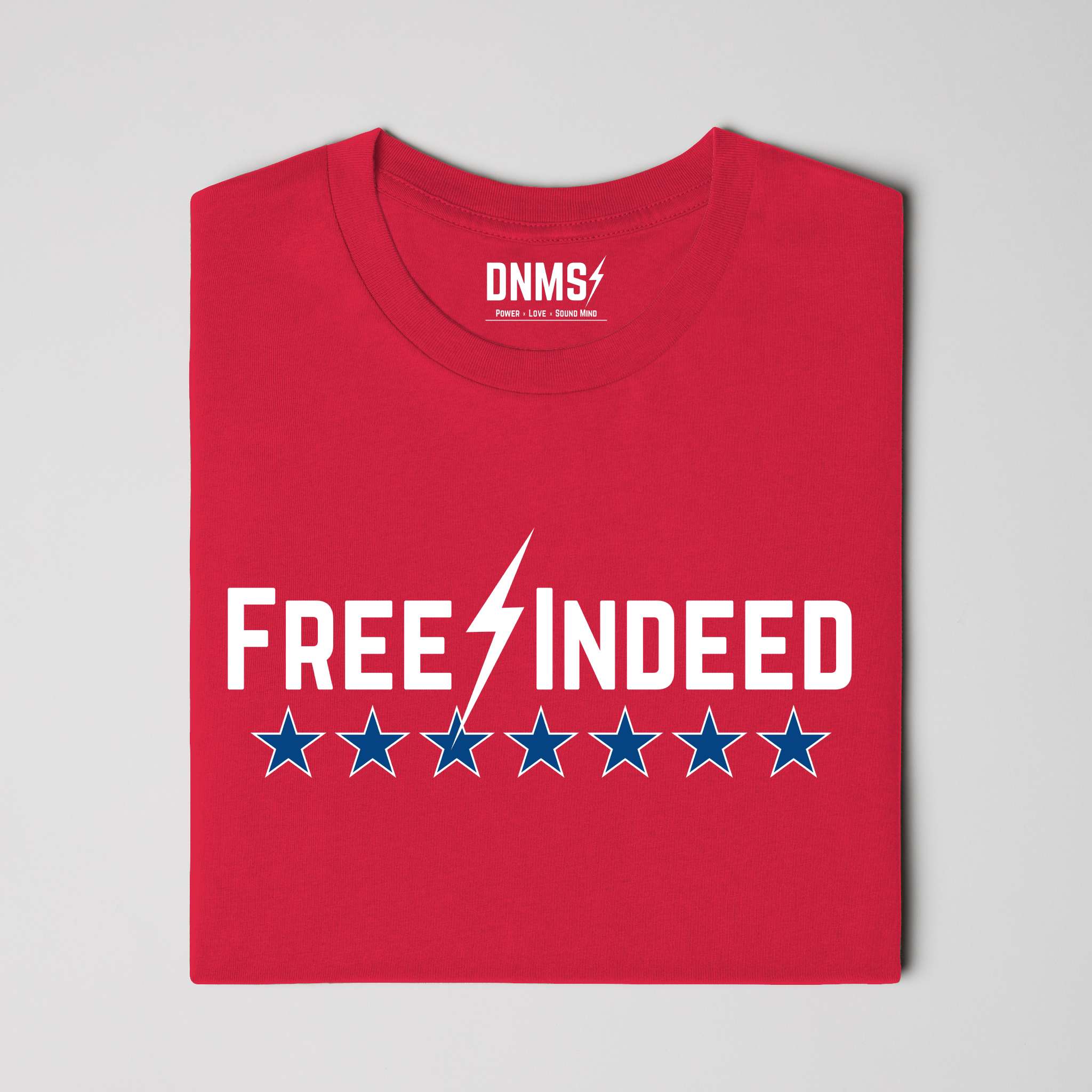 Free Indeed Victory Tee - Red