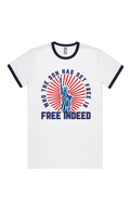 Is Free Indeed Ringer Tee