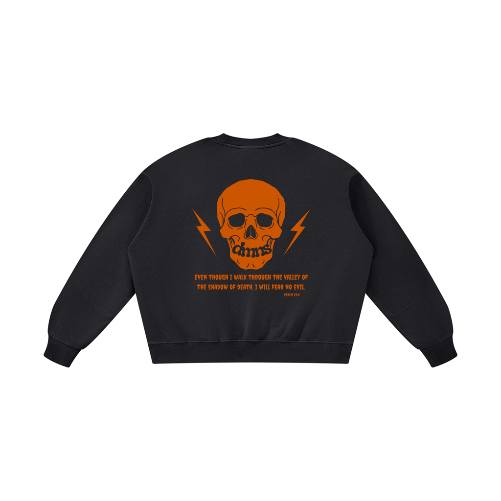 Shadow of Death Vintage Washed Crewneck